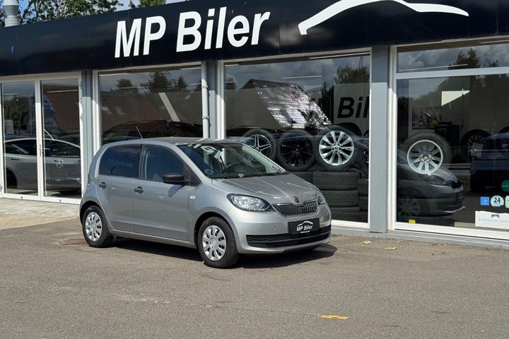 Grå Skoda Citigo fra 2018