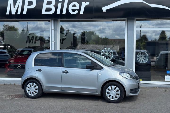 Grå Skoda Citigo fra 2018