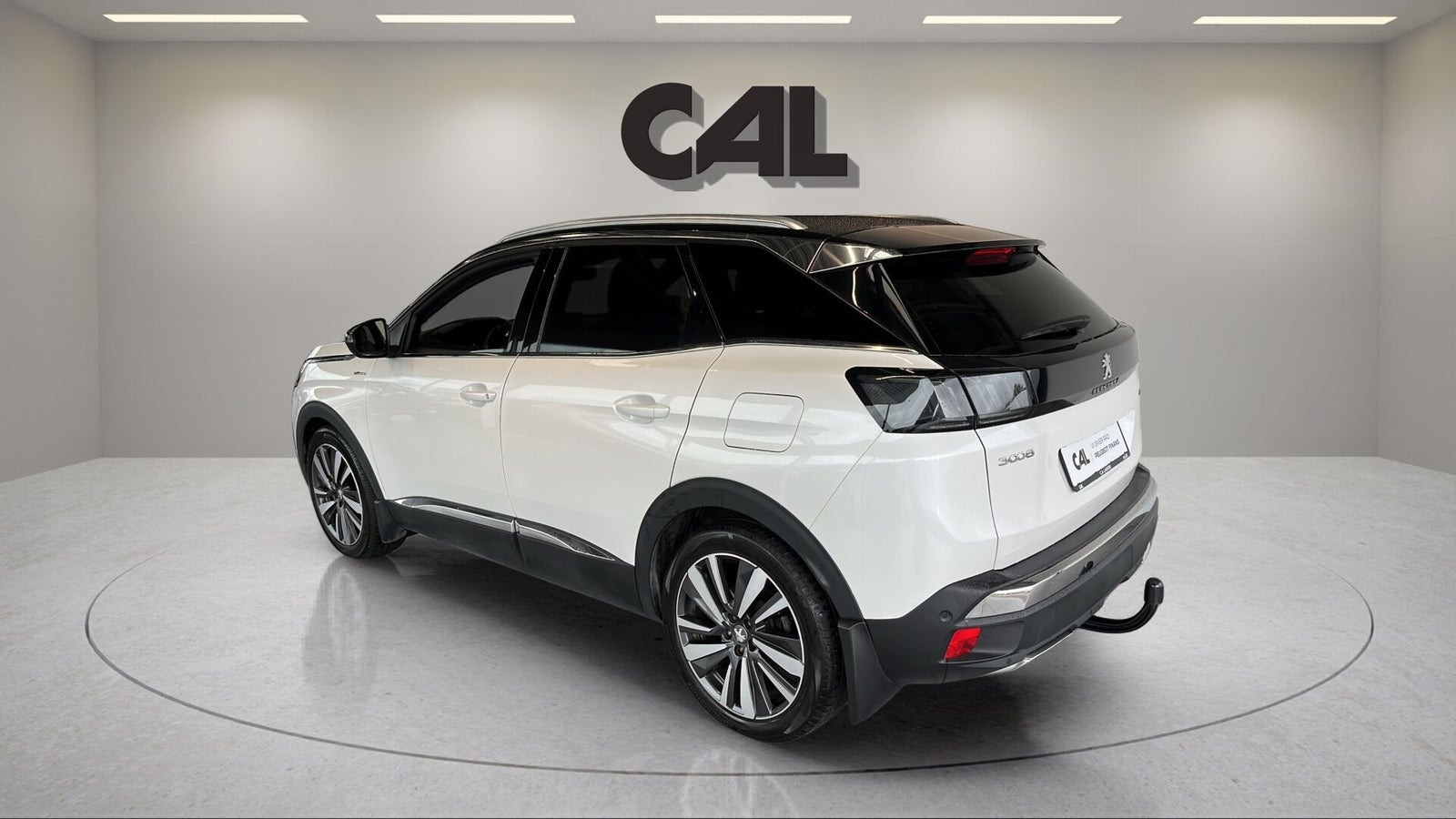 Hvid Peugeot 3008 fra 2021