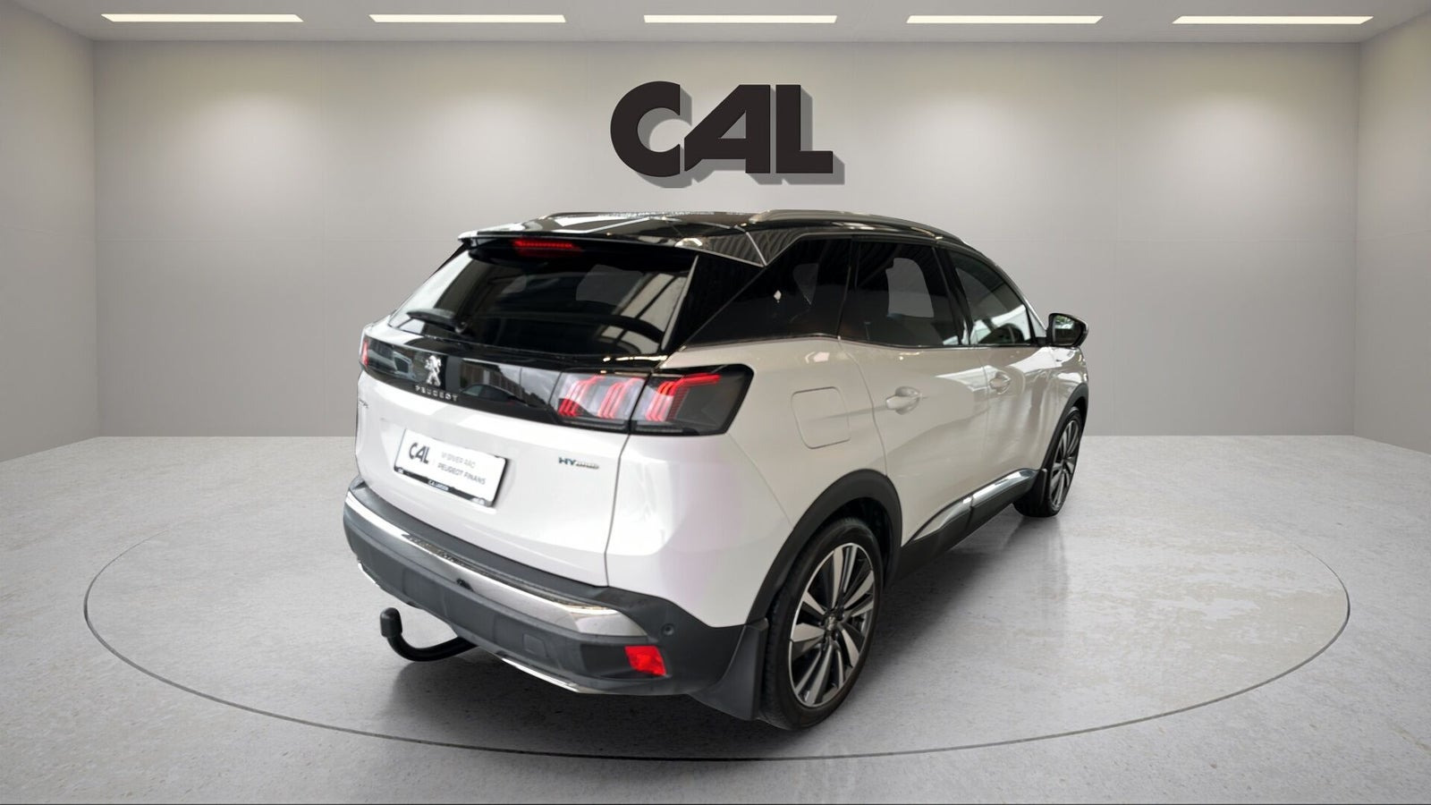 Hvid Peugeot 3008 fra 2021