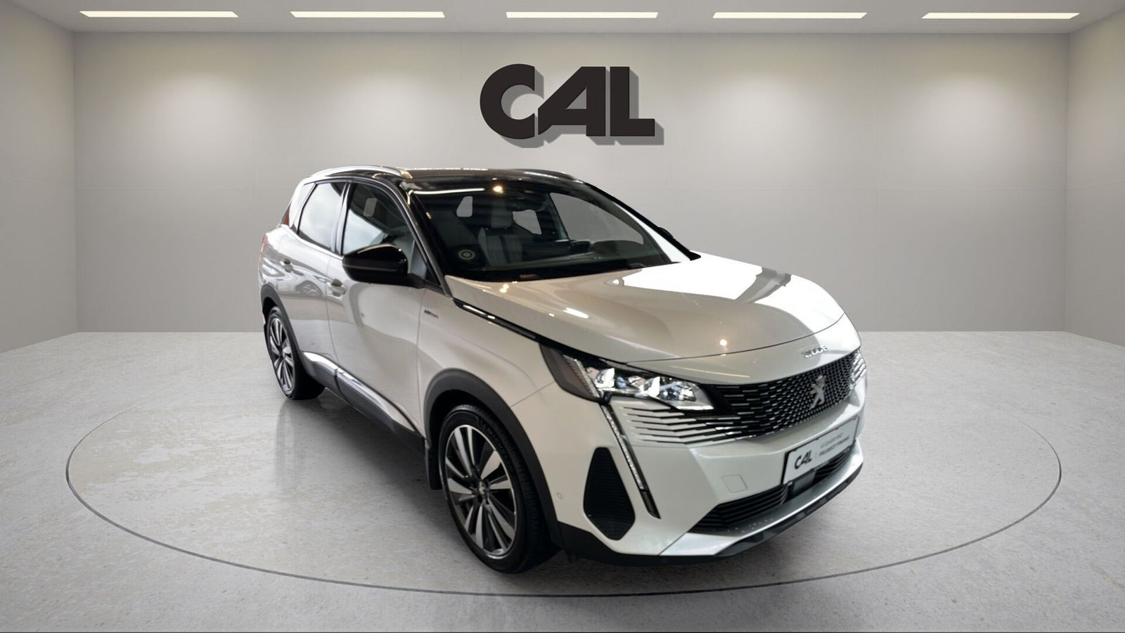 Hvid Peugeot 3008 fra 2021