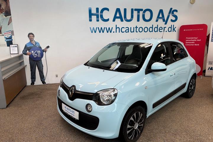 Blå Renault Twingo fra 2015