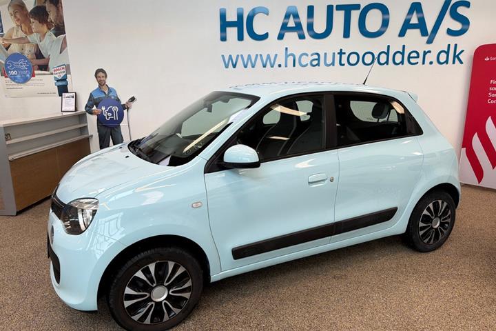 Blå Renault Twingo fra 2015