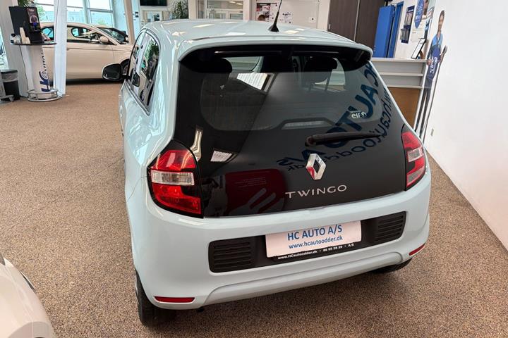 Blå Renault Twingo fra 2015
