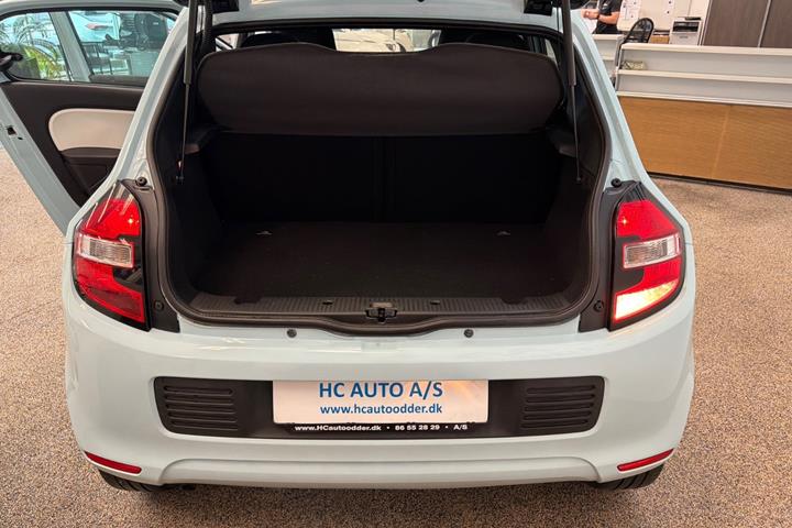Blå Renault Twingo fra 2015