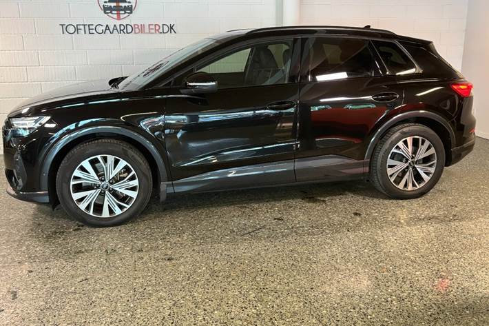 Sort Audi Q4 e-tron fra 2023