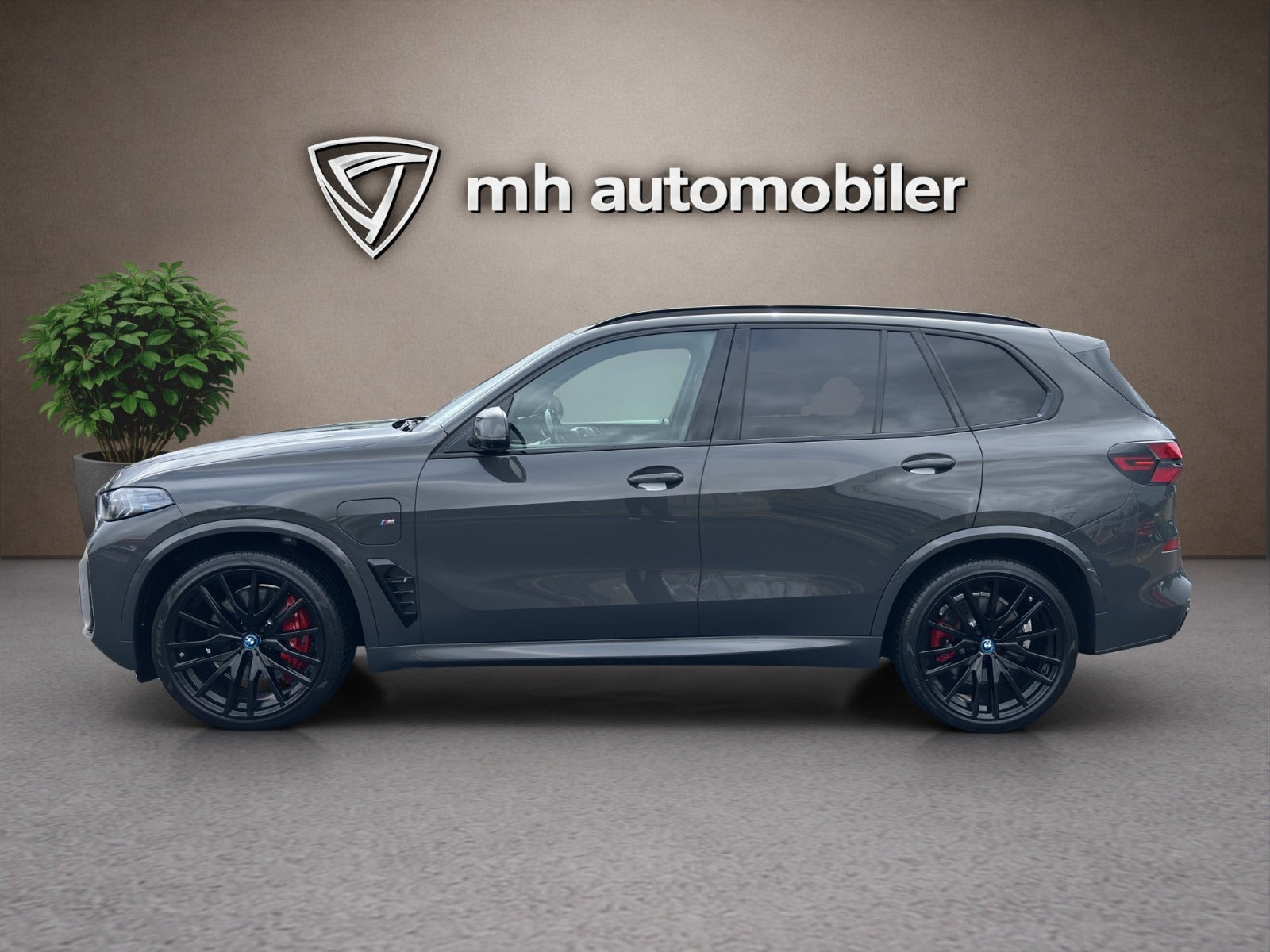 Grå BMW X5 fra 2023