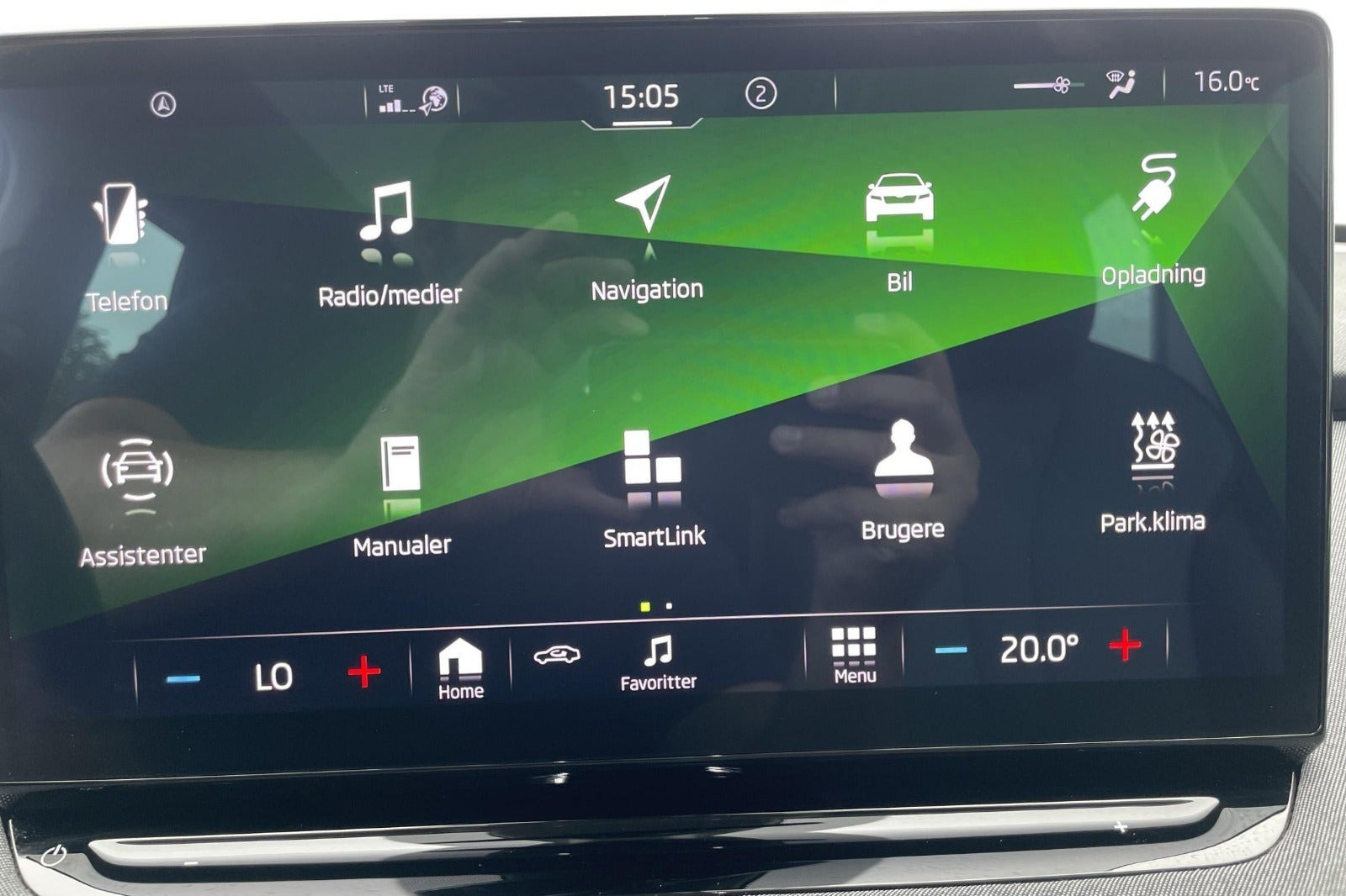 Sølv Skoda Enyaq fra 2023