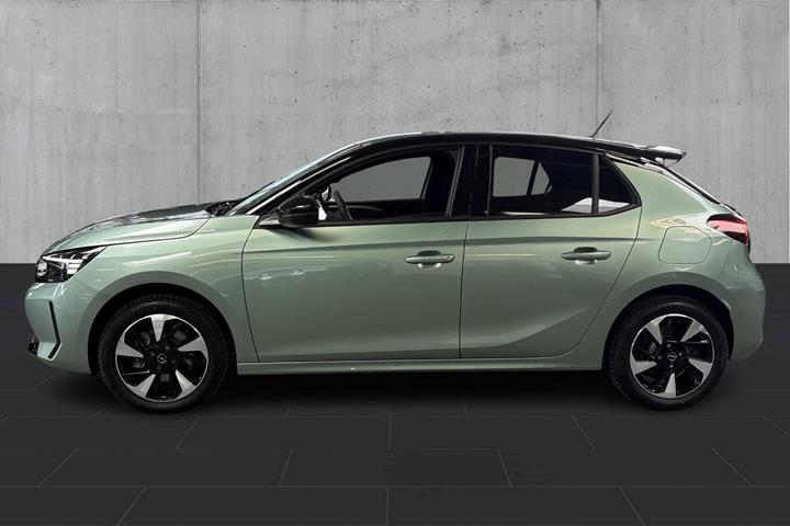 Grøn Opel Corsa-e fra 2026