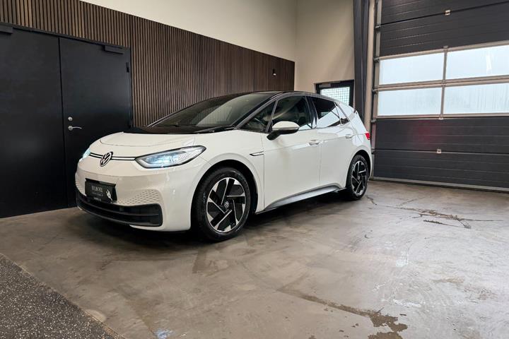 Hvid VW ID.3 fra 2021