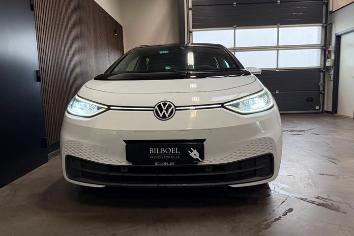 Hvid VW ID.3 fra 2021