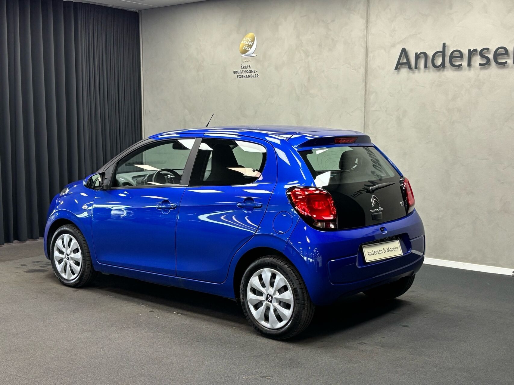 Blå Citroën C1 fra 2020