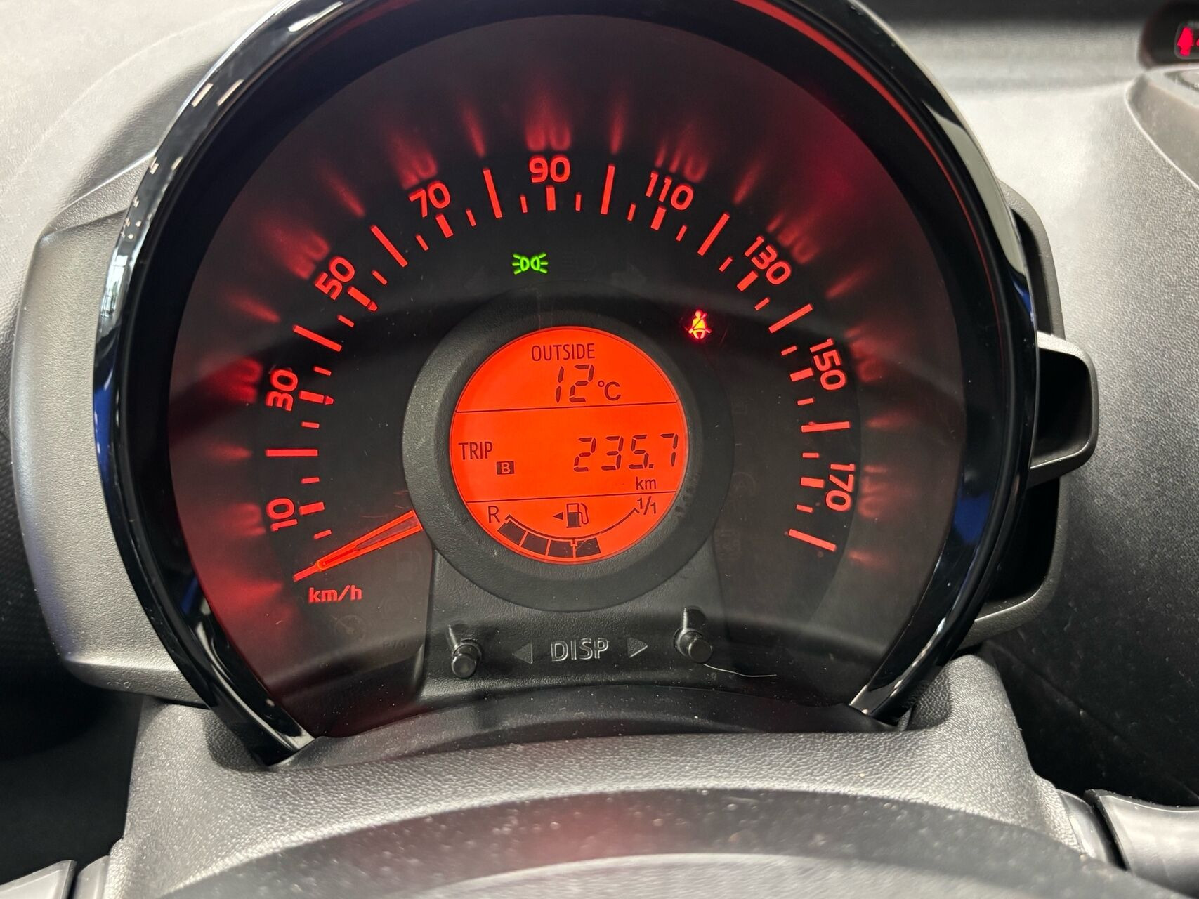 Blå Citroën C1 fra 2020