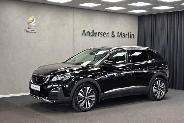 Sort Peugeot 3008 fra 2018