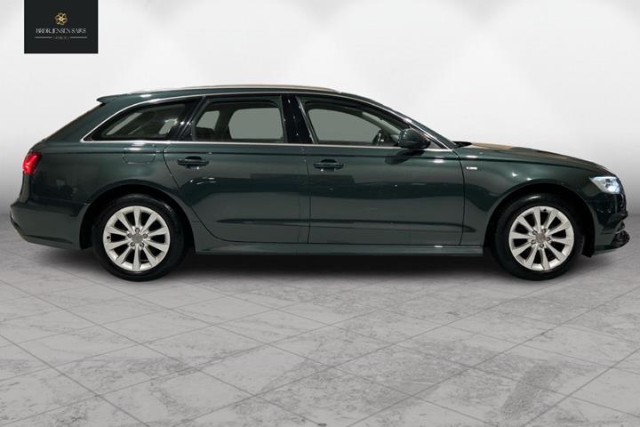Grøn Audi A6 fra 2017
