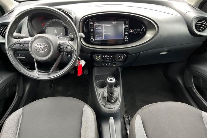 Sort Toyota Aygo X fra 2022
