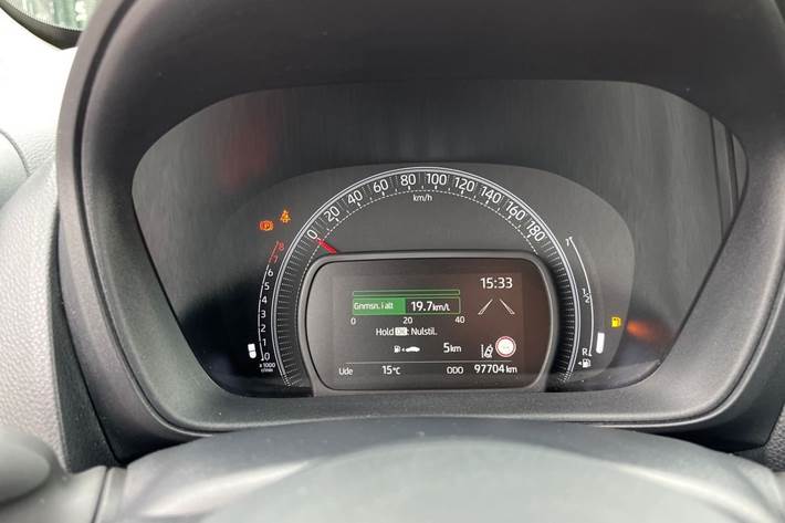 Sort Toyota Aygo X fra 2022