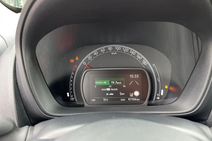 Sort Toyota Aygo X fra 2022