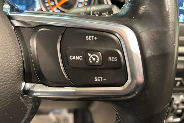 Sort Jeep Wrangler fra 2019