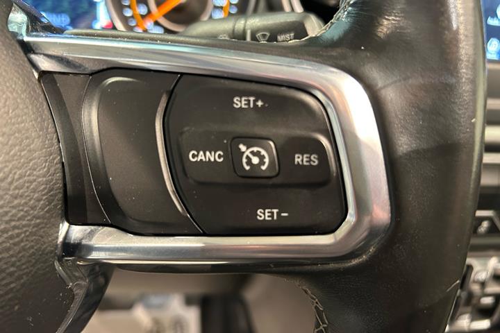 Sort Jeep Wrangler fra 2019