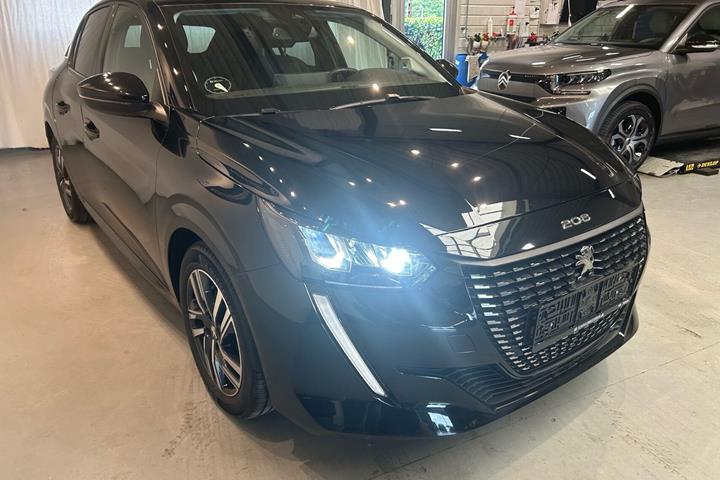 Sort Peugeot 208 fra 2022