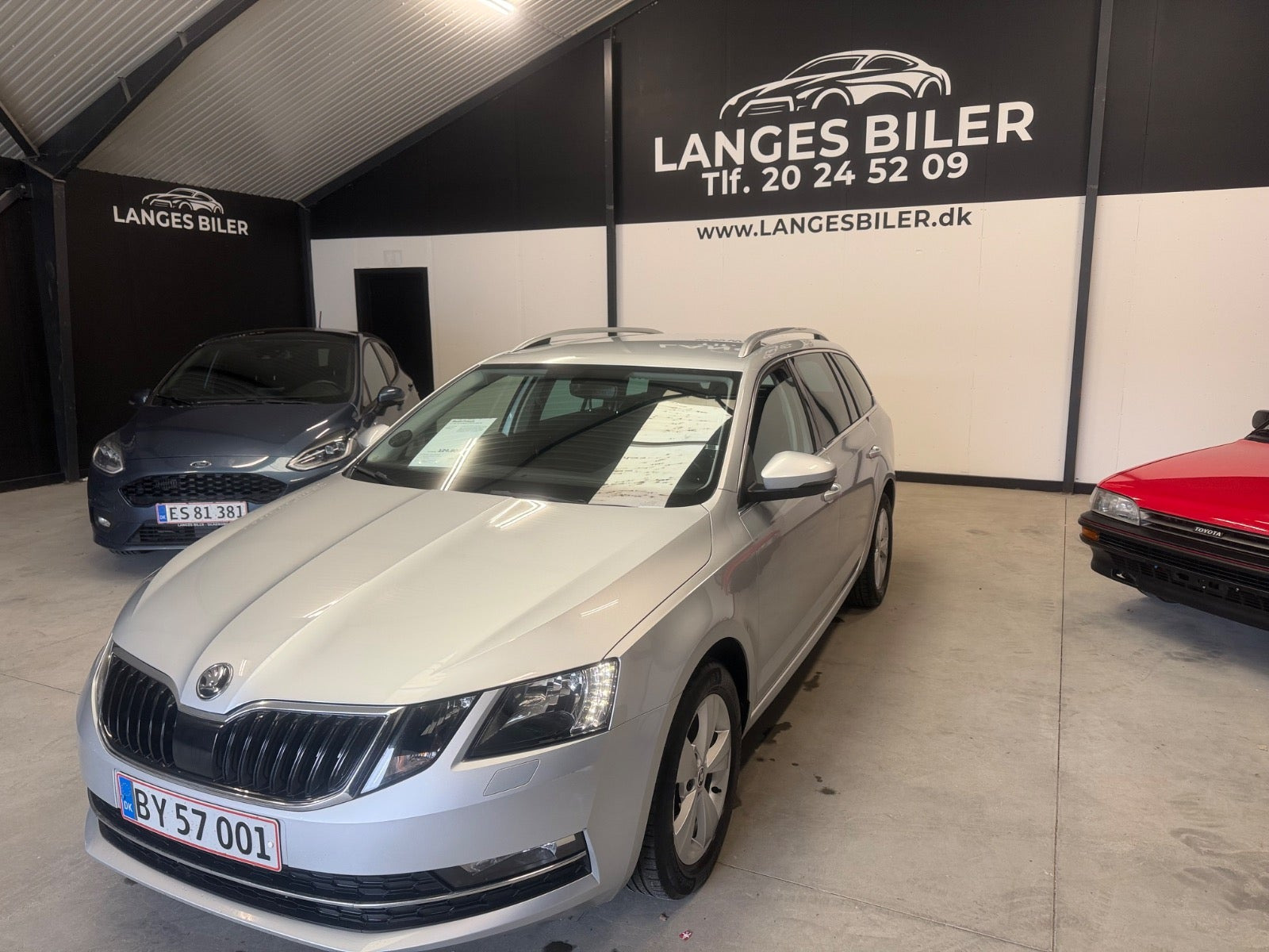 Sølv Skoda Octavia fra 2018