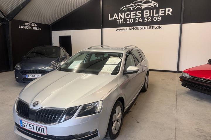 Sølv Skoda Octavia fra 2018