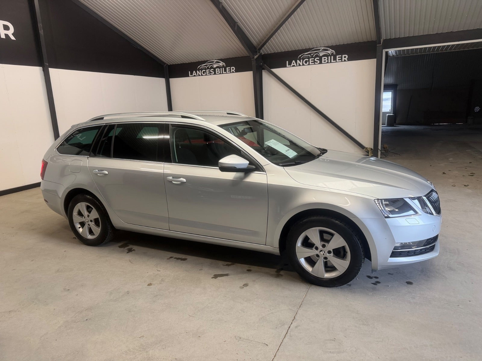 Sølv Skoda Octavia fra 2018