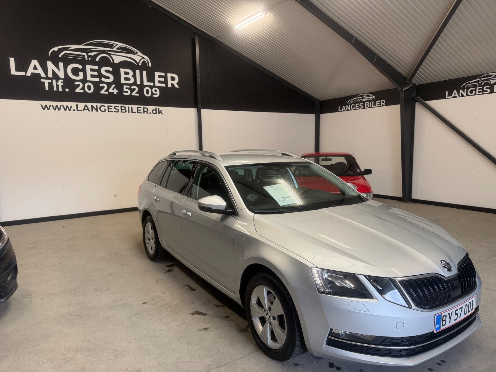 Sølv Skoda Octavia fra 2018