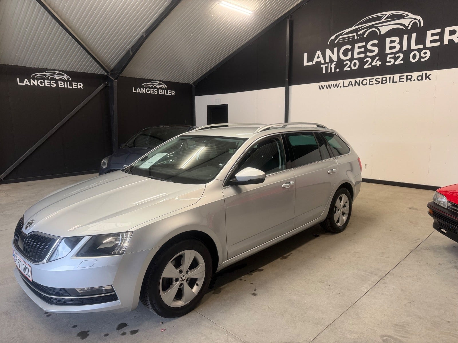 Sølv Skoda Octavia fra 2018