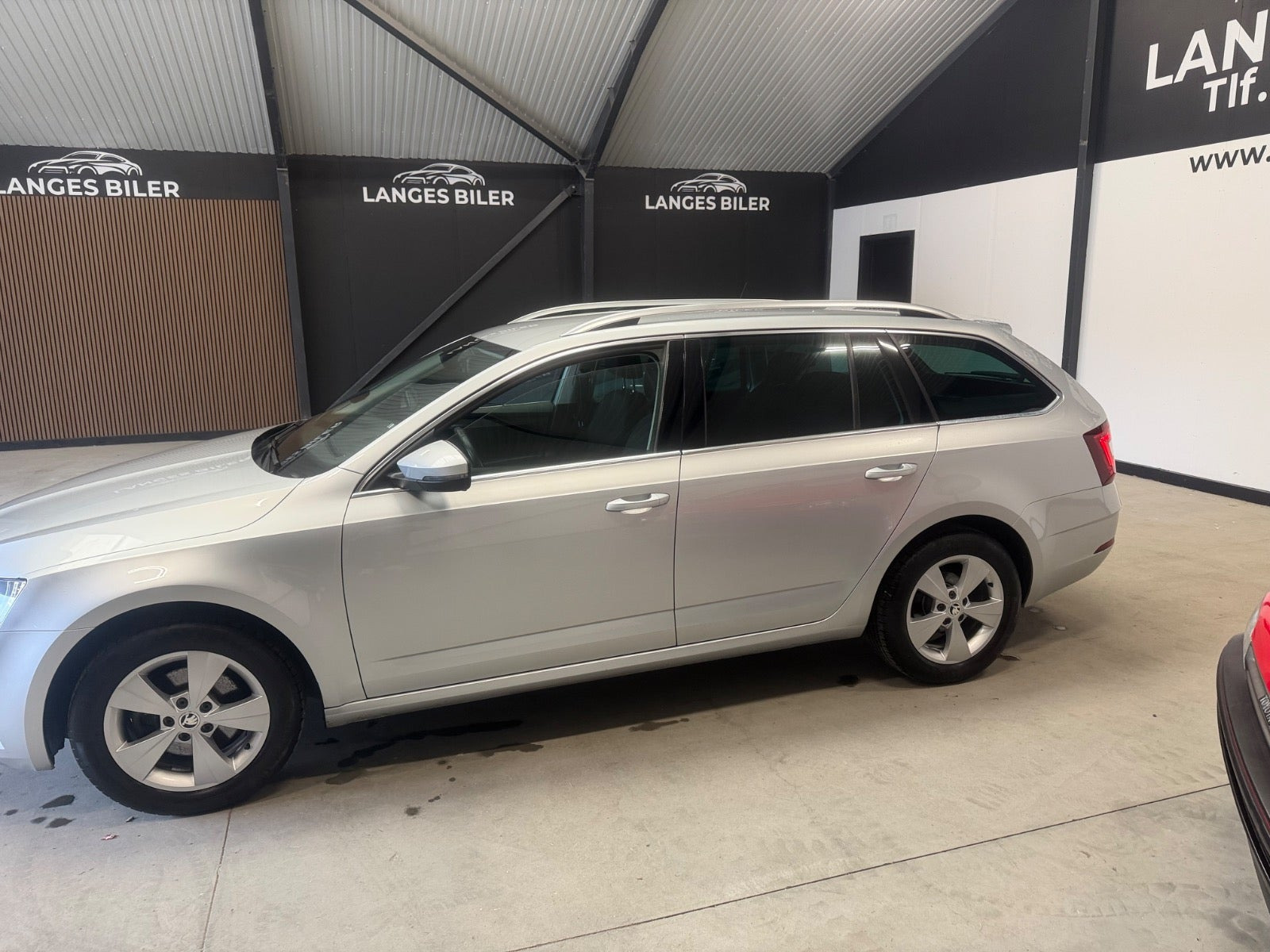 Sølv Skoda Octavia fra 2018