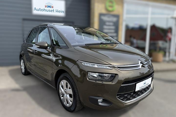 Brun Citroën C4 Picasso fra 2013 set udefra