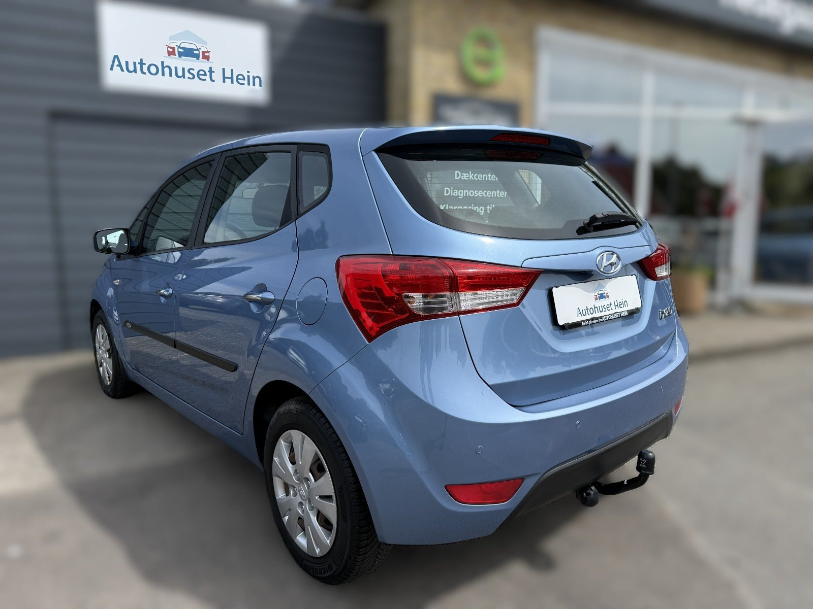 Blå Hyundai ix20 fra 2014