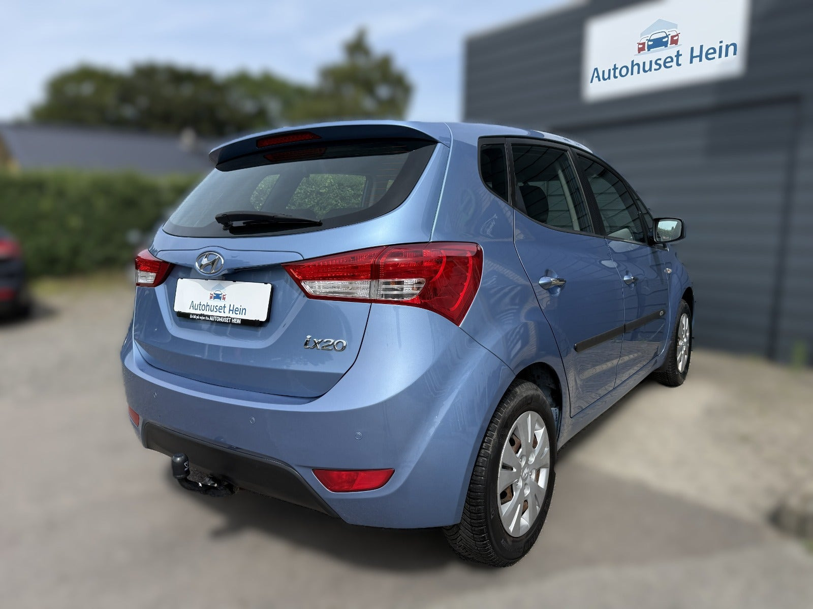 Blå Hyundai ix20 fra 2014