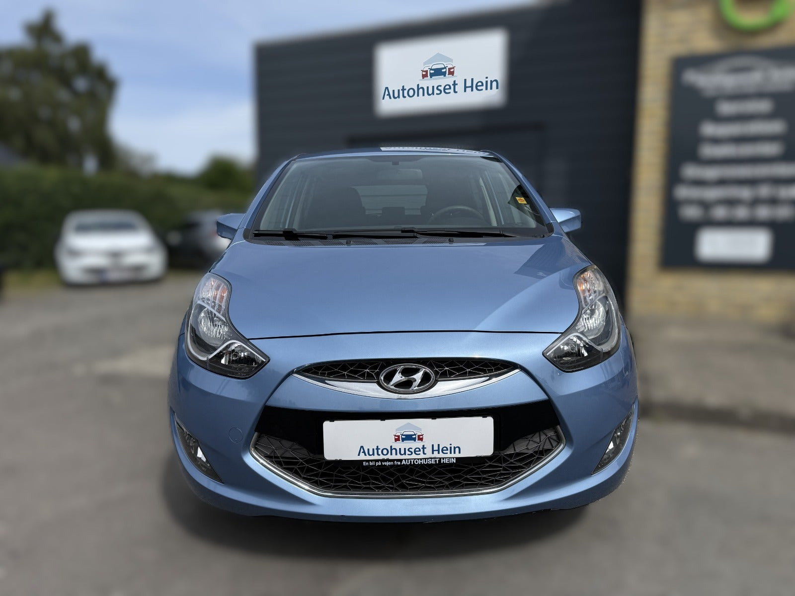 Blå Hyundai ix20 fra 2014