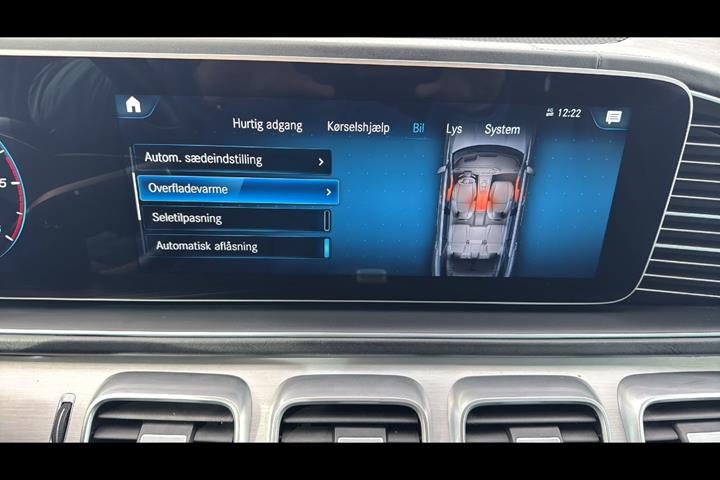 Sort Mercedes GLE400 d fra 2022
