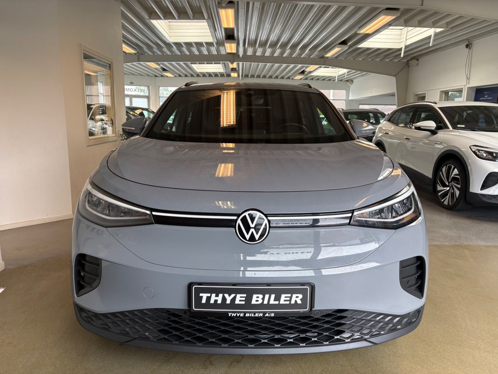Grå VW ID.4 fra 2023
