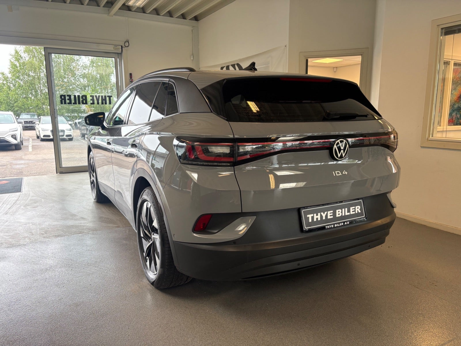 Grå VW ID.4 fra 2023