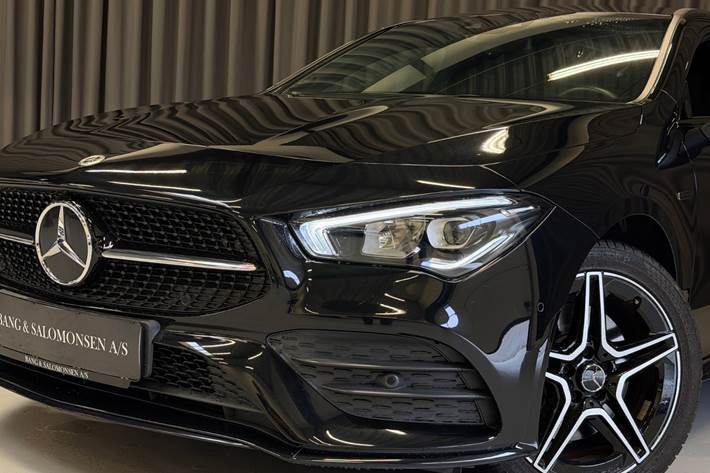 Sort Mercedes CLA250 e fra 2021