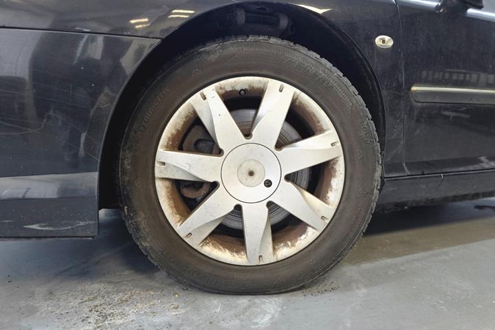 Sort Peugeot 407 fra 2005