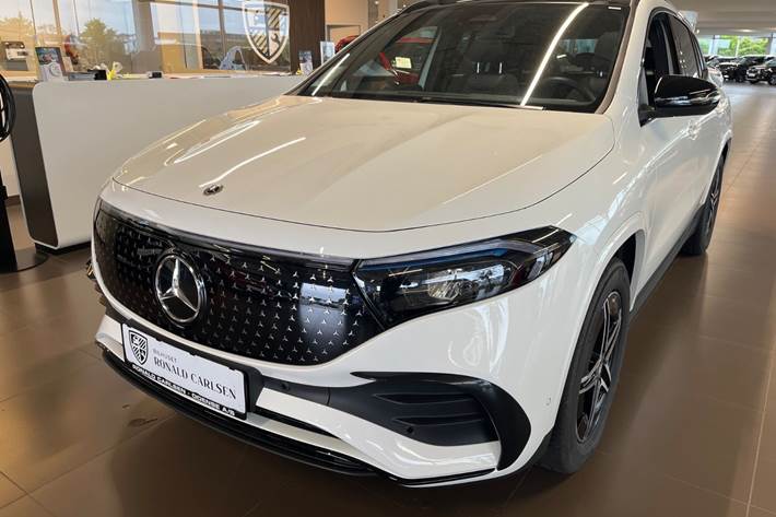 Hvid Mercedes EQA250+ fra 2025