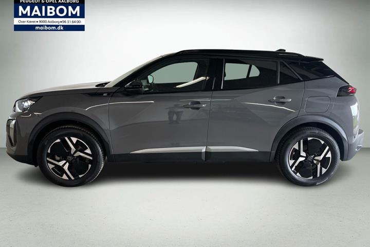 Grå Peugeot e-2008 fra 2025