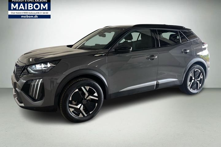 Grå Peugeot e-2008 fra 2025