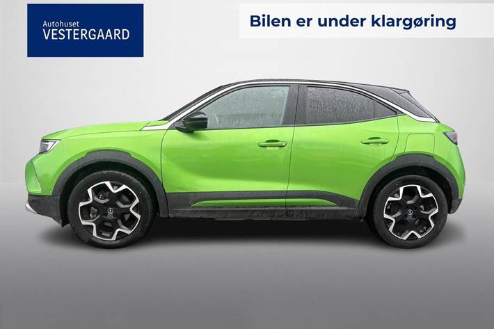 Grøn Opel Mokka-e fra 2022