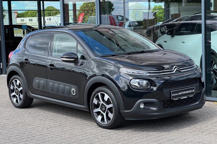 Sort Citroën C3 fra 2019 set udefra