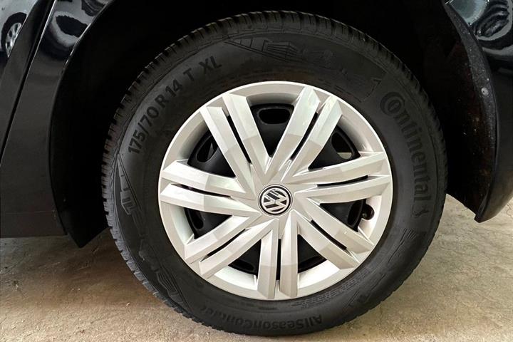 Sort VW Polo fra 2019