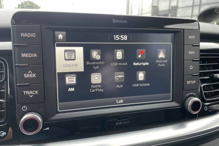 Grøn Kia Stonic fra 2019