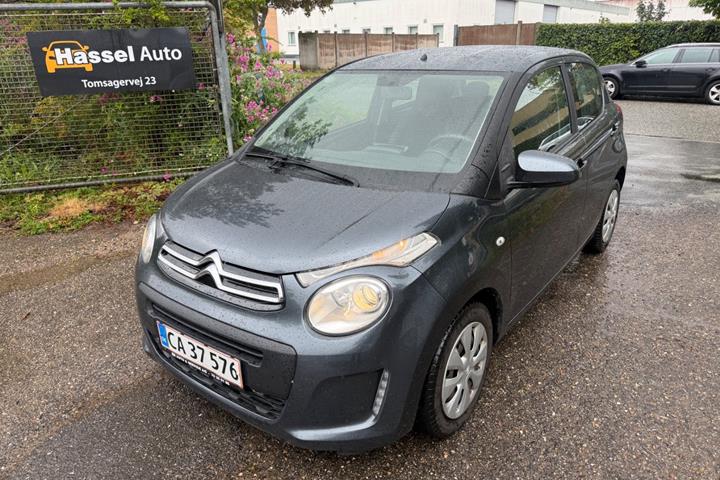 Grøn Citroën C1 fra 2018 set udefra