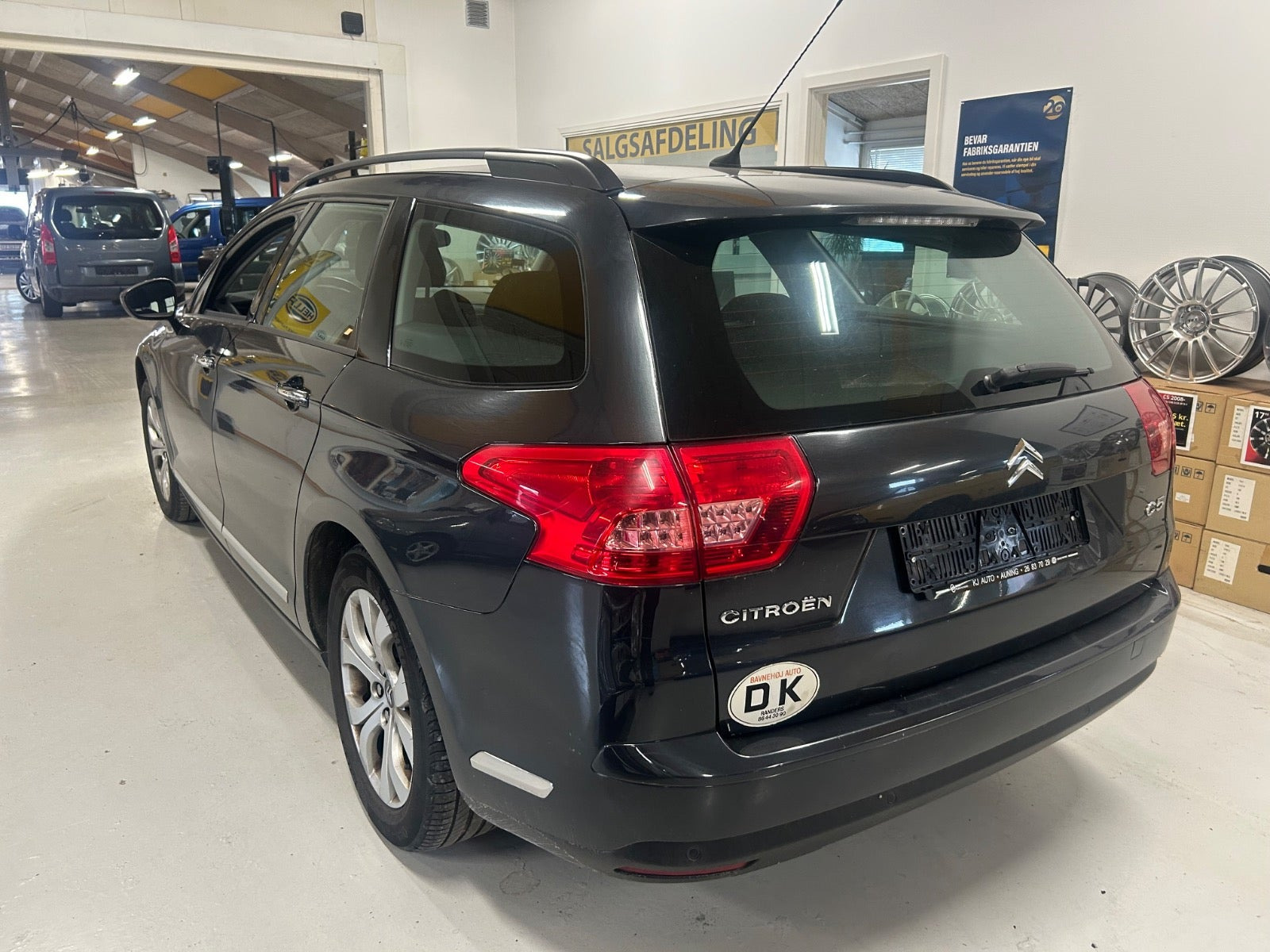 Grå Citroën C5 fra 2010