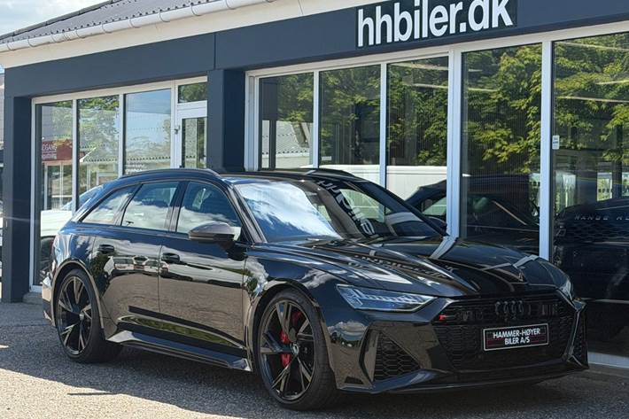Sort Audi RS6 fra 2021